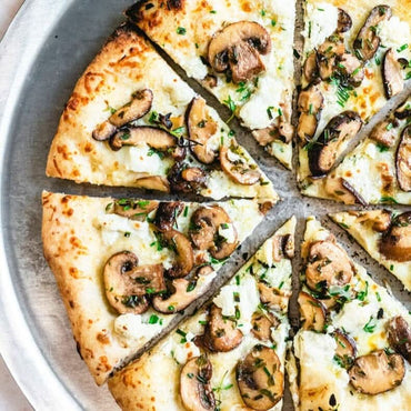 Zucchini Deli Funghi Pizza